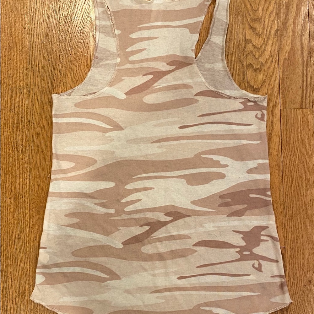 NWOT-ALTERNATIVE CAMO RACERBACK TANK - Picture 3 of 5